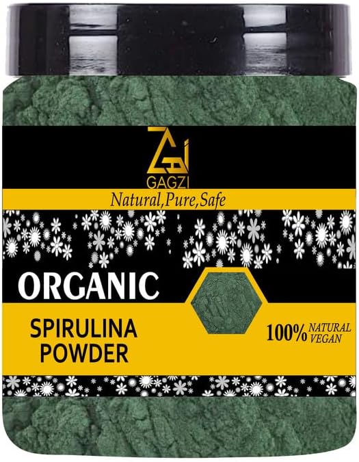 Espirulina en polvo natural de 8 onzas  8.00 oz (paquete de 1)