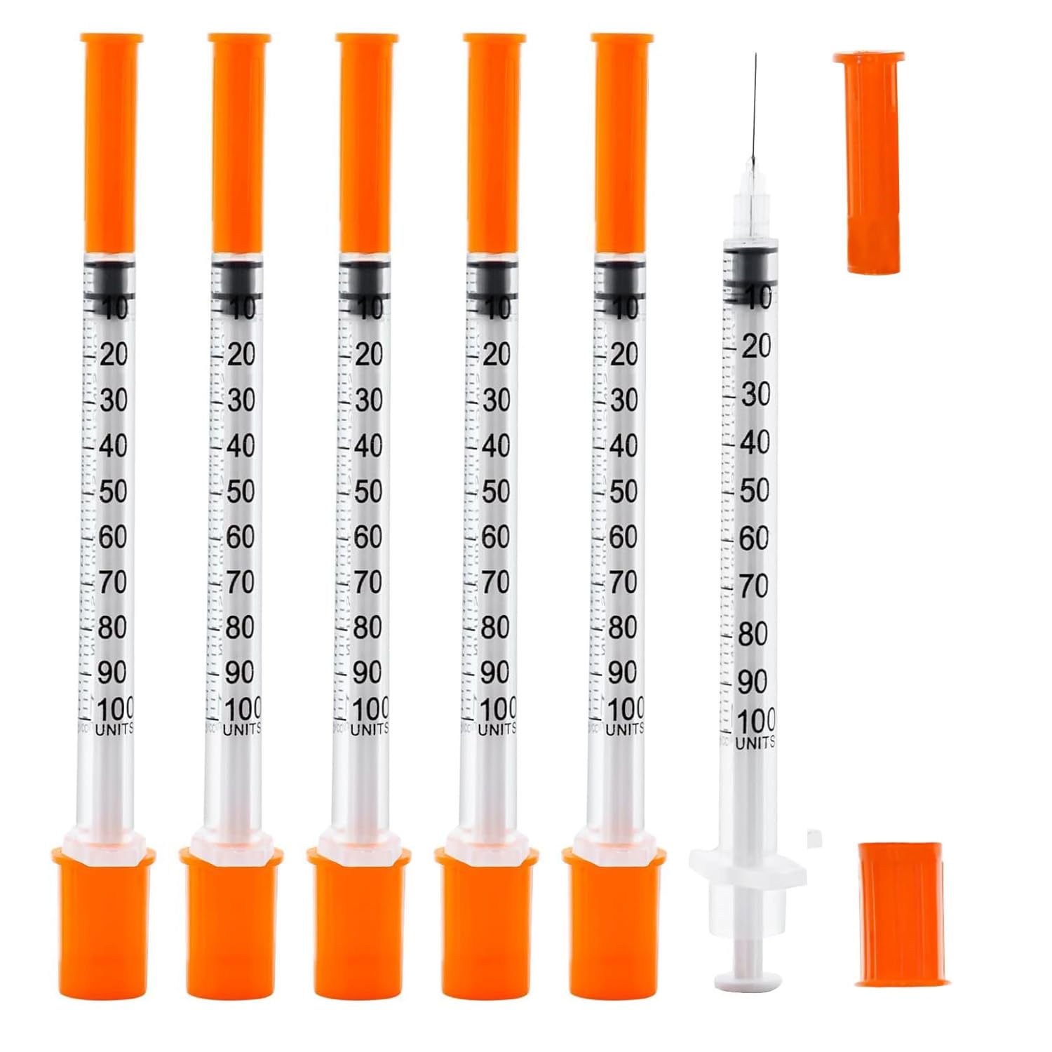 0.5ml/cc 30G 5/16 Inch , U-100 Syringes, Individual Package Pack of 30 — Amazon image 8