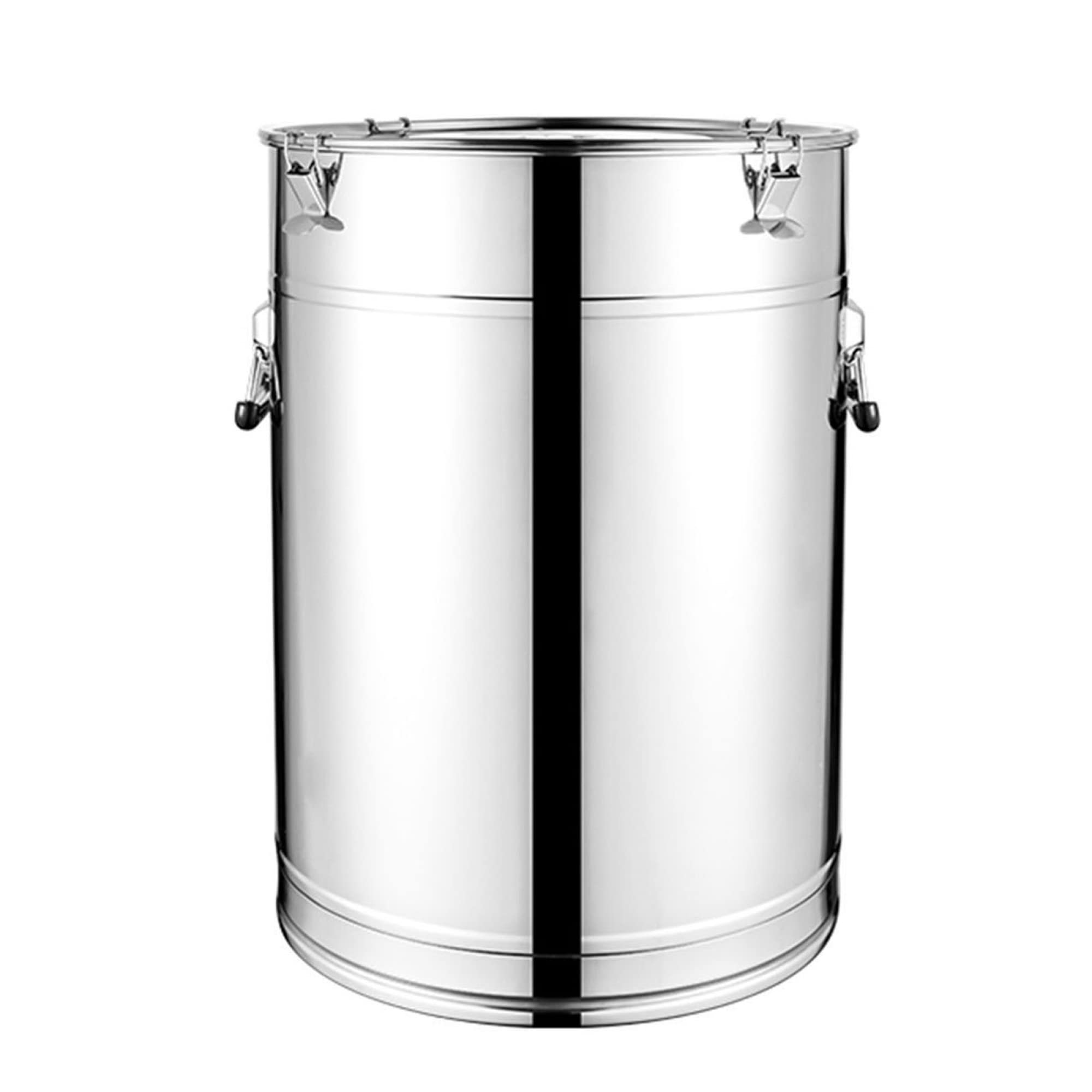 Baril de stockage d'huile et fermenteur de lait inox 35L