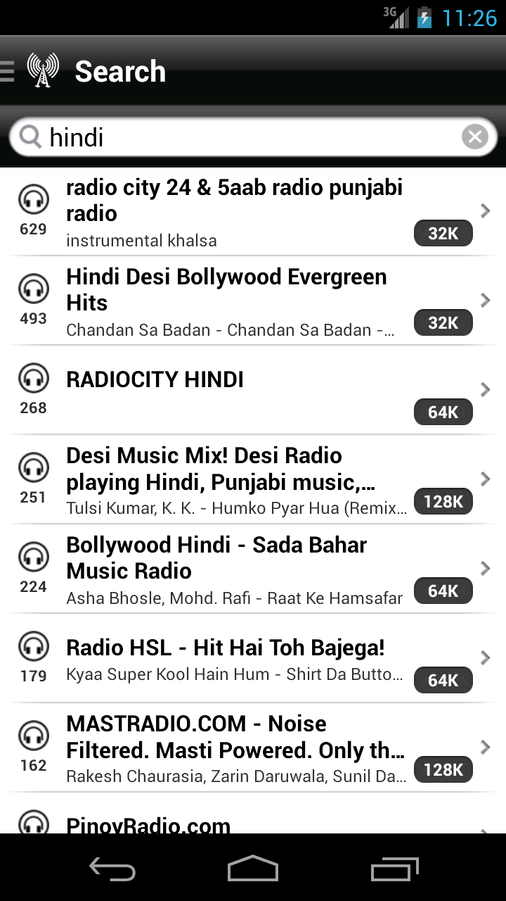 Radio Tuner for Android