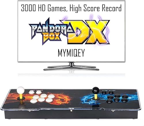 3A Pandora Box DX Arcade consola de juegos 3000 juegos instalados registro de puntuación alta compatible con juegos 3D