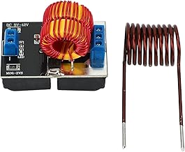 Placa de calentamiento por inducción Mini ZVS de 12V y 120W, controlador Flyback, calentador amplio, cocina DIY + bobina de encendido,Antioxidante