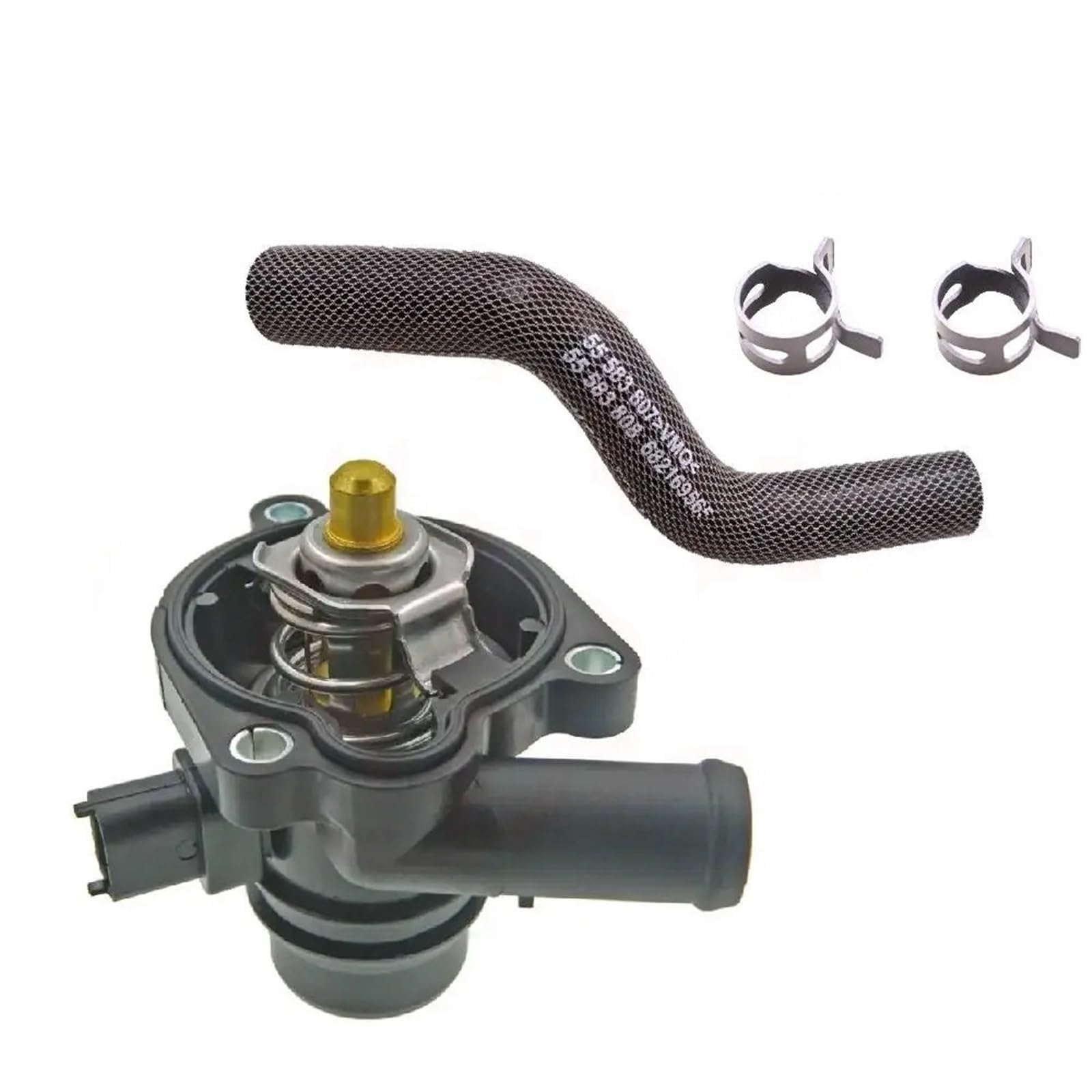 OEM 55593034 55565336 Fit For Cruze Fit For Sonic Fit For Cruze Limited Fit For Buick Encore 1.4L 2011-2016 Thermostat and Seal Housing Coolant Thermostats Ho(1SET)