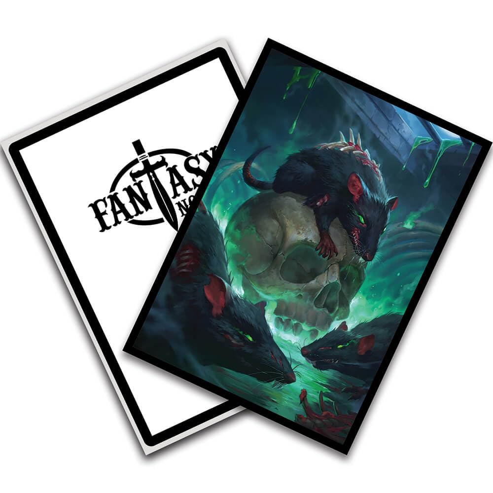 mtg rat card sleeves Amazon.com: Fantasy North - Plague Rats - 100 Textured Matte TCG Card  Sleeves - Fits Magic MTG Commander Pokemon and Other Card Games