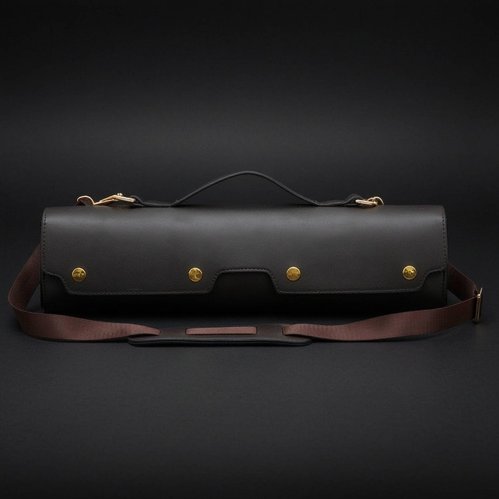 Estuche para Flauta Funda Bolsa Maletín Cubierta para Instrumento con Estructura Rígida Ligera Interior Suave Que Evitrañazos Correa Desmontable, 17 Agujeros