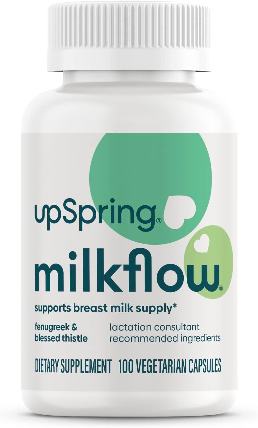 UpSpring Milkflow Breastfeeding Supplement Capsules with
