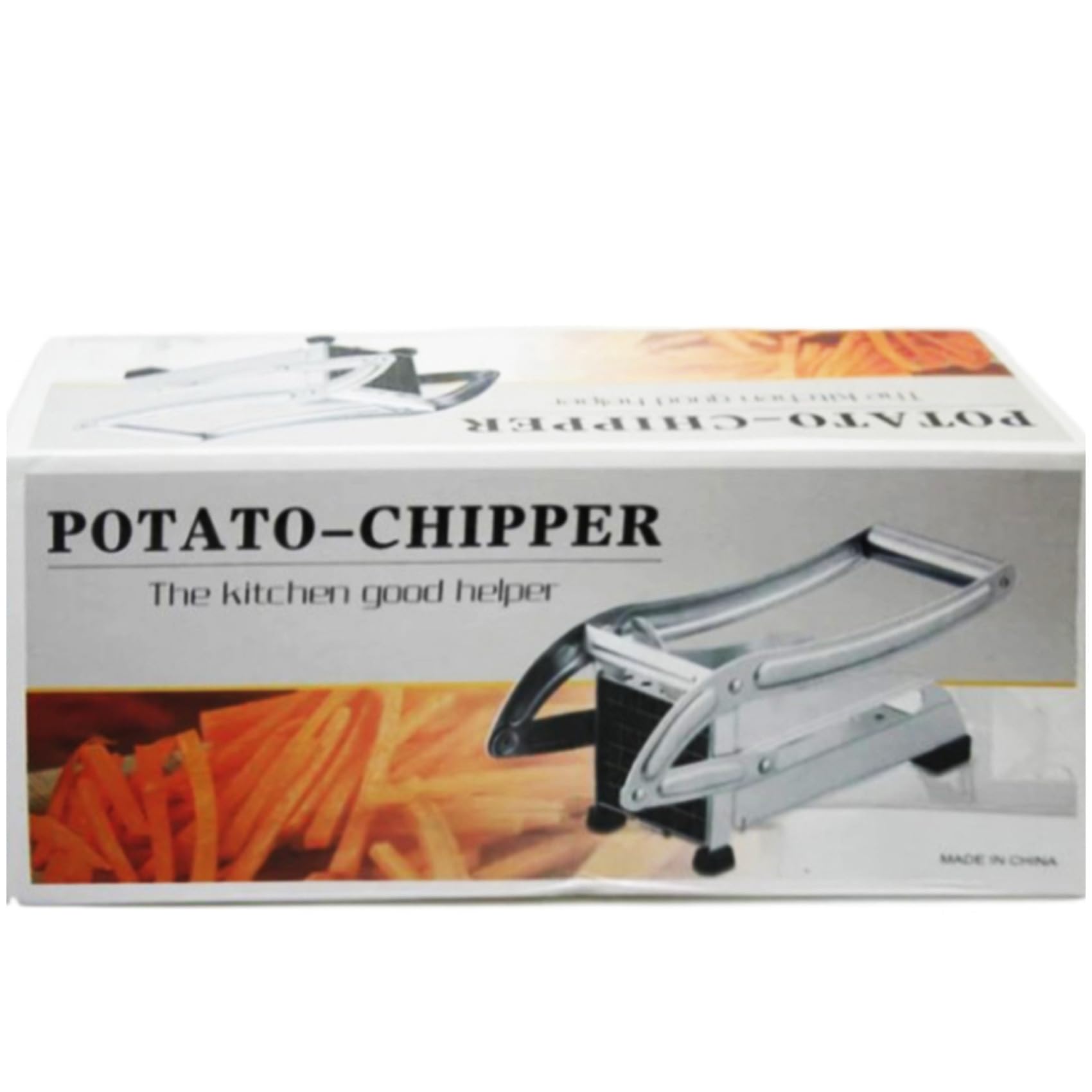 Stainless Steel Potato Chipper French Fries Slicer Chip Cutter Chopper Maker