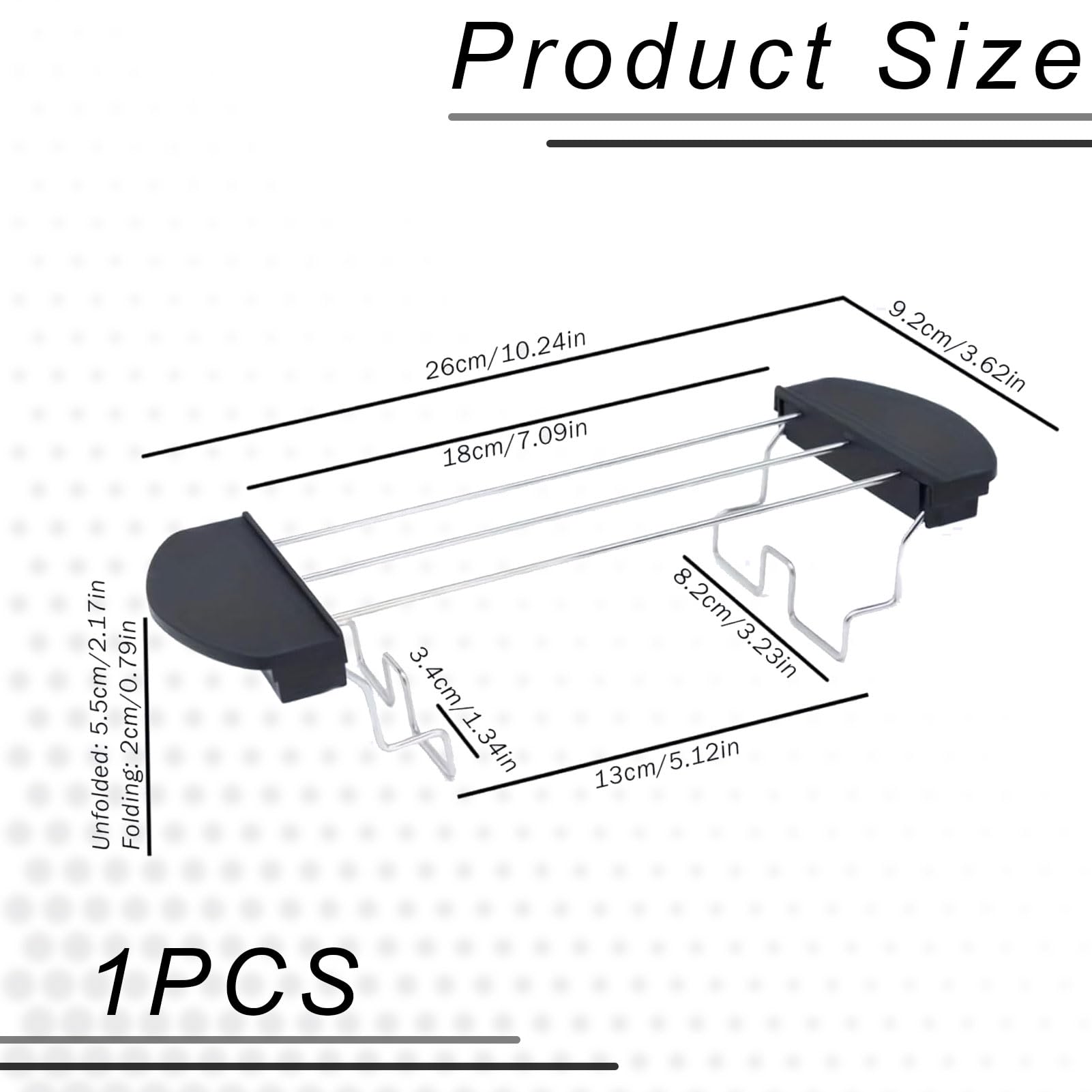 Porte Toast Porte-Toasts En Acier Inoxydable - Support Pour 8 Tranches - Pour Grille-Pain, Four Ou Repas - Design Avec Fentes