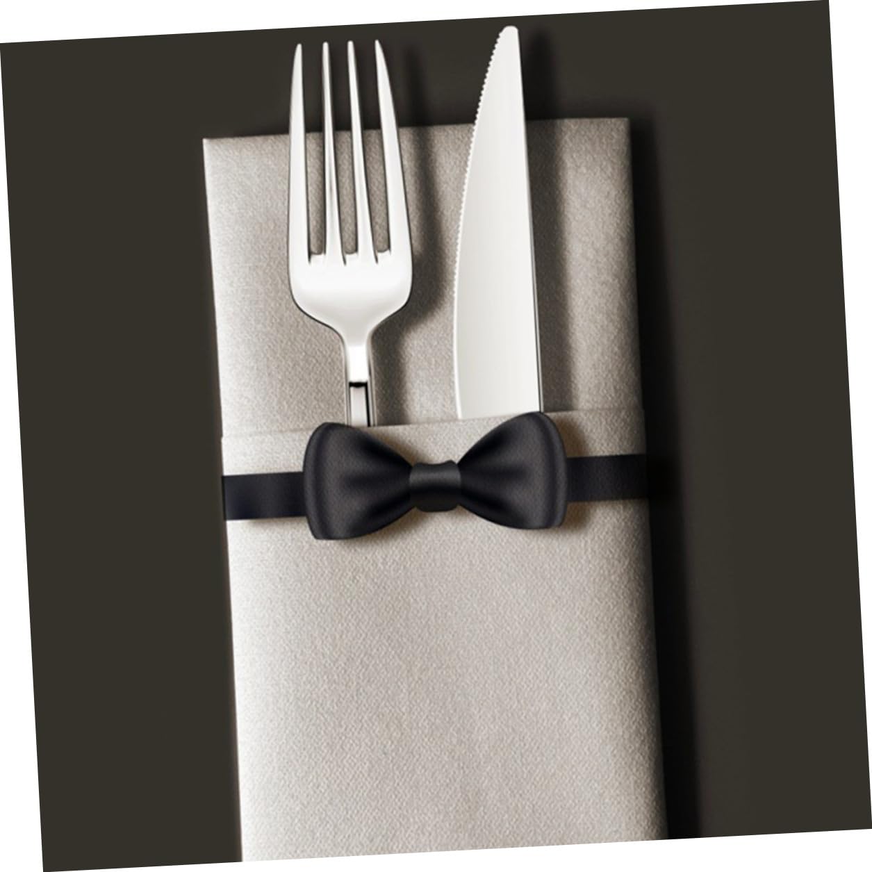 OUNONA 50 Stück Weiße Einweg Servietten Fasern Dickes Design Sichere und Praktische Tischservietten für Tägliche Unterhaltung und Dinner
