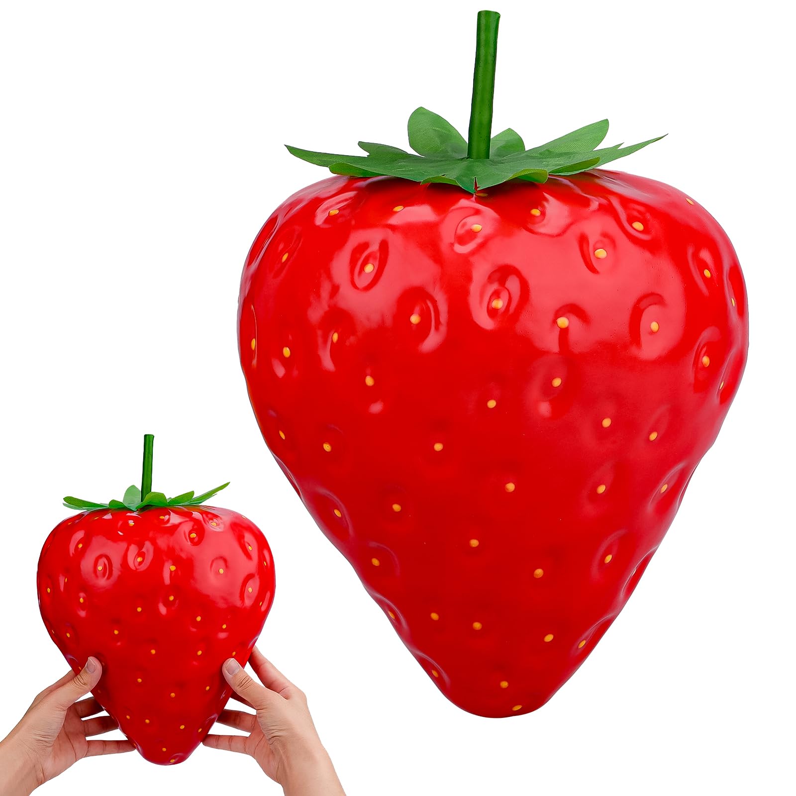 Amazon.co.jp: Gresorth 33cm フェイクラージストロベリー
