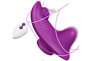 Wearable Panty Vibrator - Remote Control Clitoral Rose Sex Toys for Women