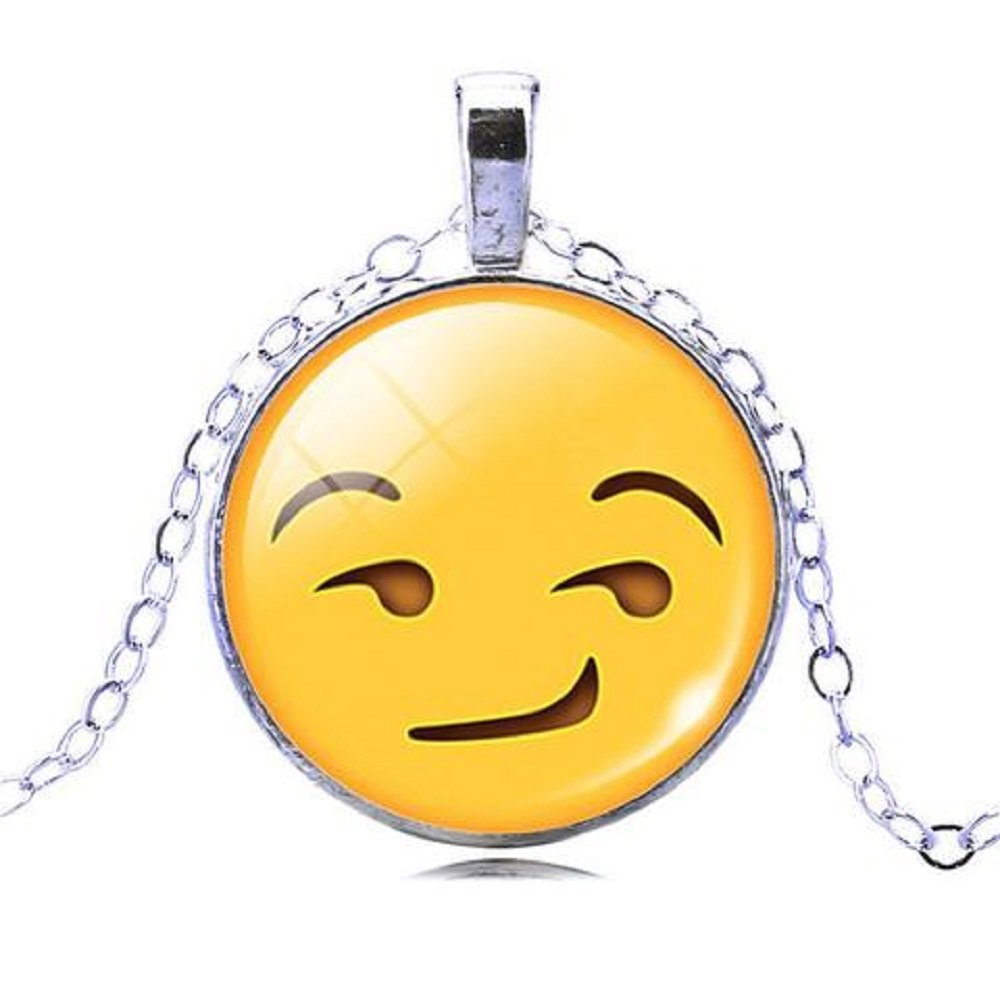 E-vonnsEmoji Necklace (Smirking Face)