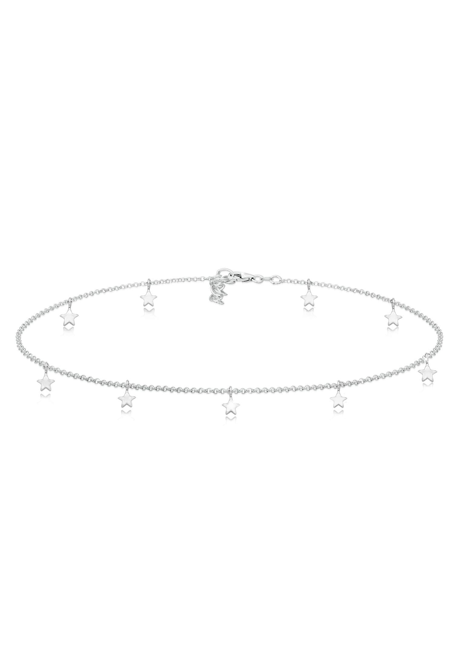 Elli Collier ras du cou pour femme avec étoiles Astro Look Basic en argent sterling 925