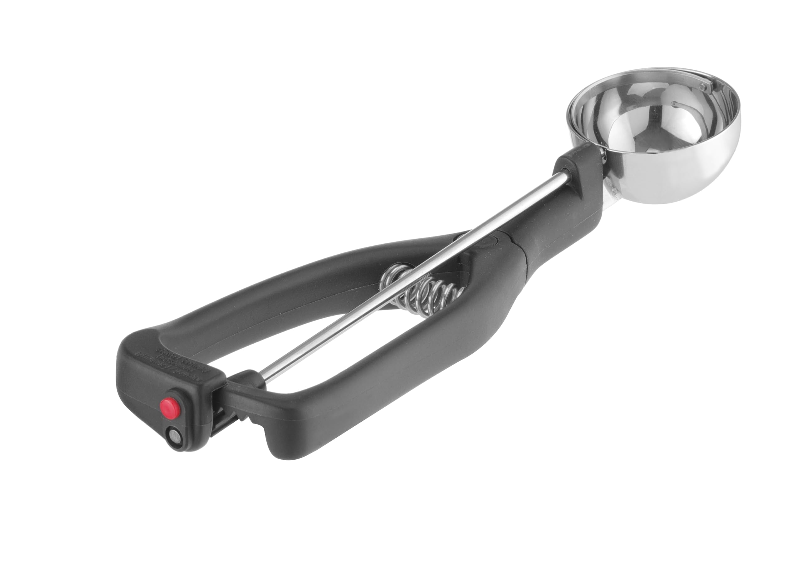 HENDI Eisportionierer für Linkshänder, Stöckel, mit Auslöser, mit farbiger Pins, ergonomischer Griff, Eislöffel, Eiscreme Löffel, Eiscreme Kugel, 1/36, ø46mm, Edelstahl, Polyamid