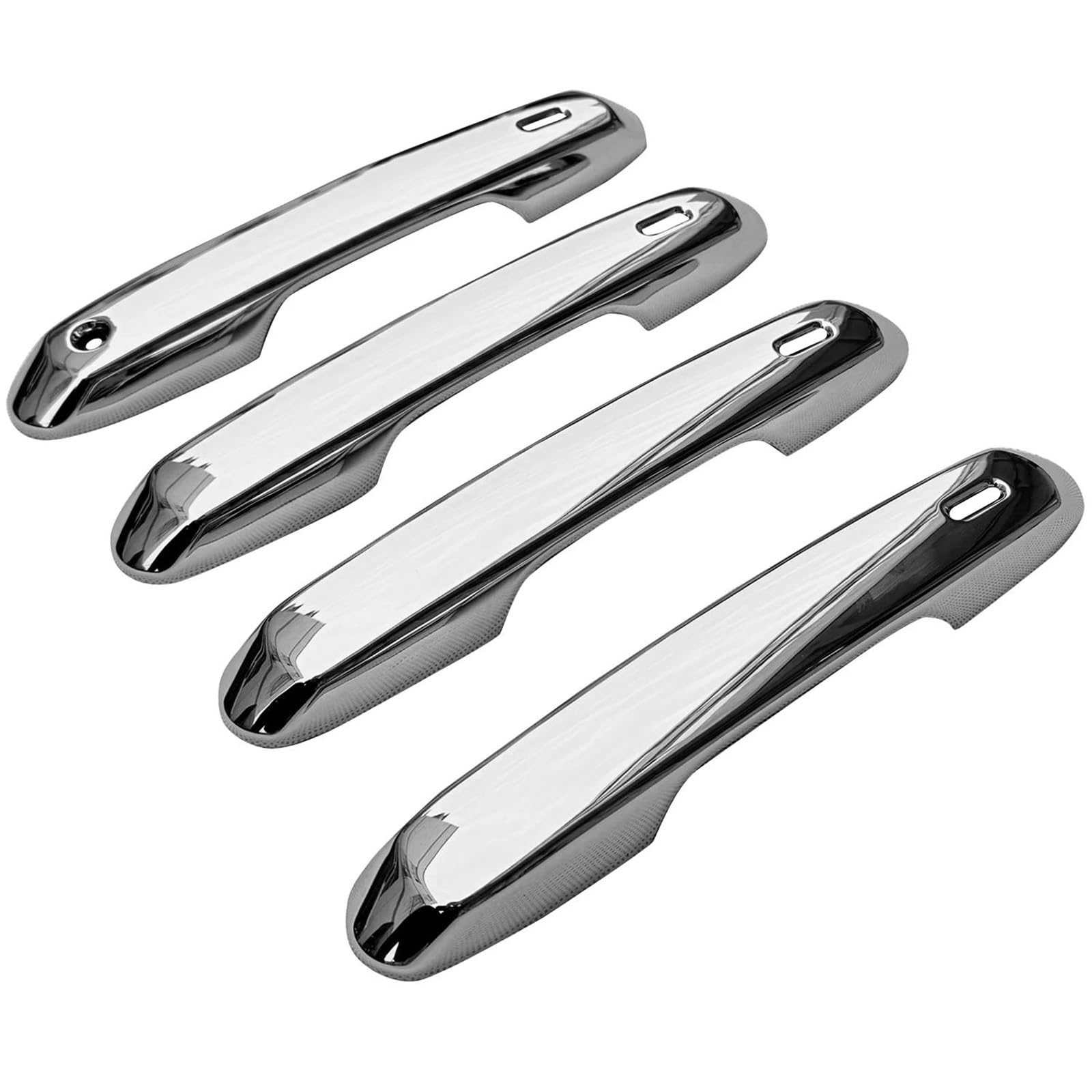 YESKIT Car Exterior Side Door Handles Cover Trim Accessories for Toyota for Grand for Highlander 2023-2025(Chrome)