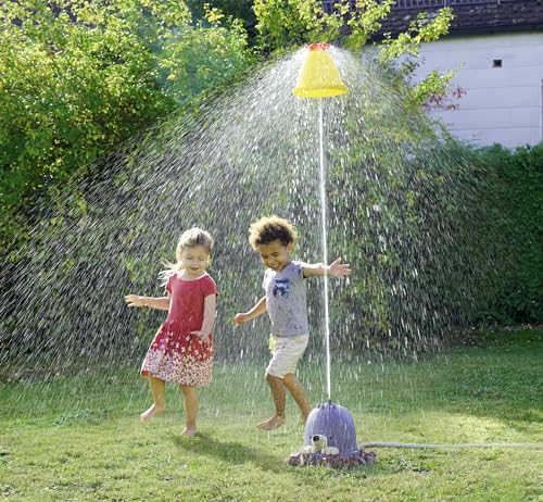 AquaPlay Moli Wasserspielzeug - Maulwurf-Wassersprinkler für Kinder, Wasserfontäne bis zu 4 Meter, witziges Wasserspiel für den Garten ab 2 Jahre, 39 x 39 x 33 cm