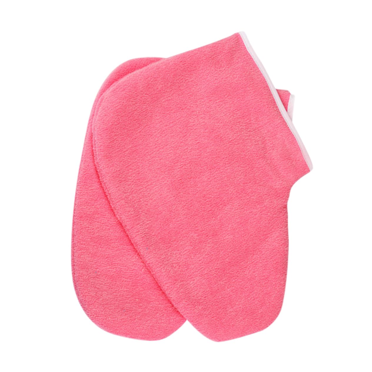 NOLITOY 1 Pair Feet Paraffin Foot Paraffin Spa Mittens Paraffin Wax Bath Liners Paraffin Wax Booties Foot Moisturizing Cover Paraffin Socks Wax Heat Socks Lotion Socks Care Gloves Red