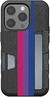Vista 1 de Smartish - Bi The Way - Funda tipo cartera para iPhone 14 Pro - Wallet Slayer Vol 2 [delgado + soporte protector] Tarjetero - Compatible con iPhone