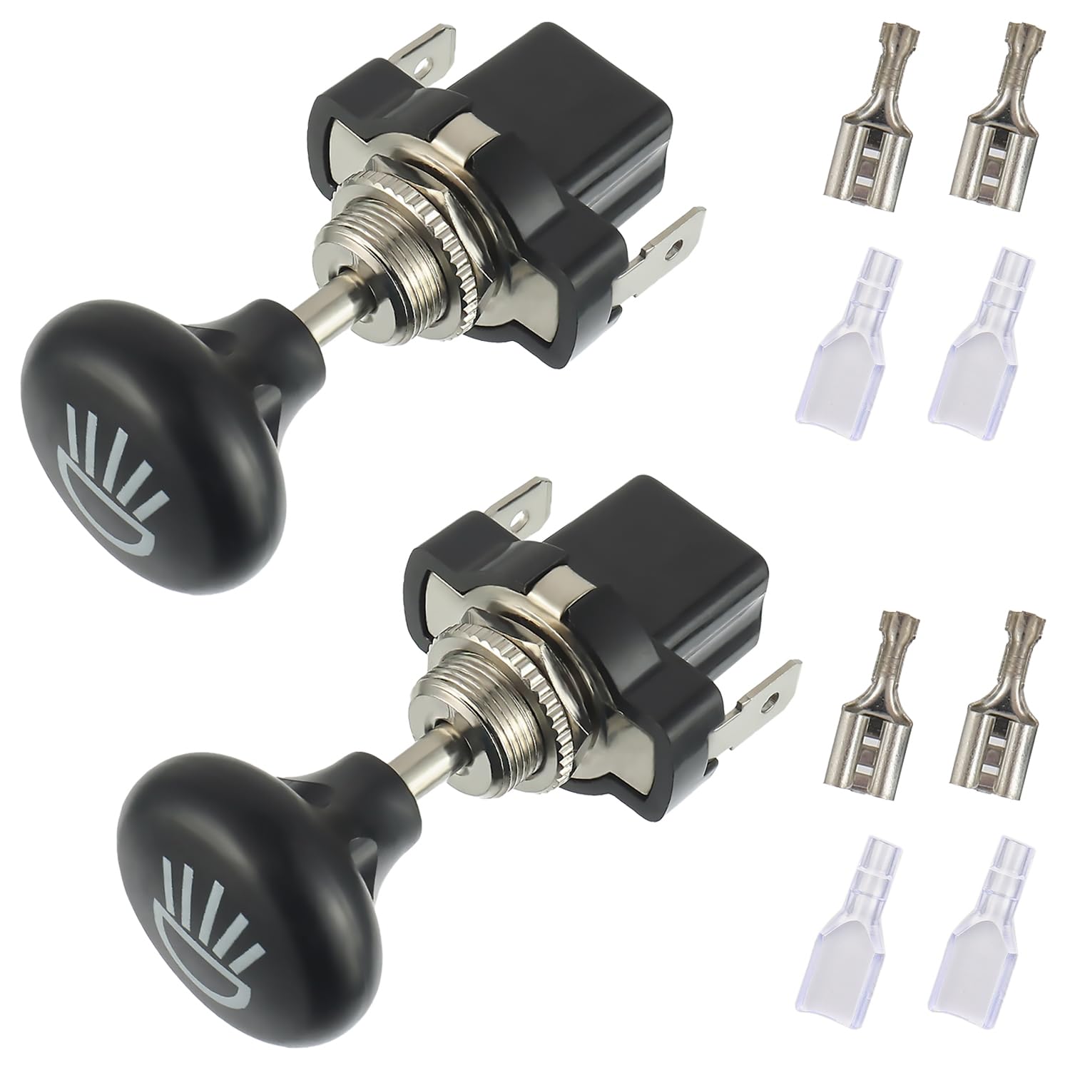 Interruptor Con Luz AUTOZOCO Interruptor De Coche DIY En Forma De Gota De Agua, Interruptor Accesorio Eléctrico Automotriz