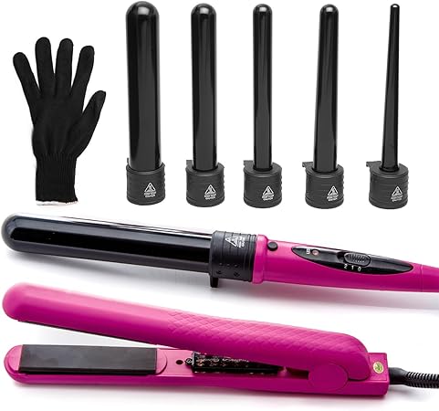 Curling iron flat iron set Clearance