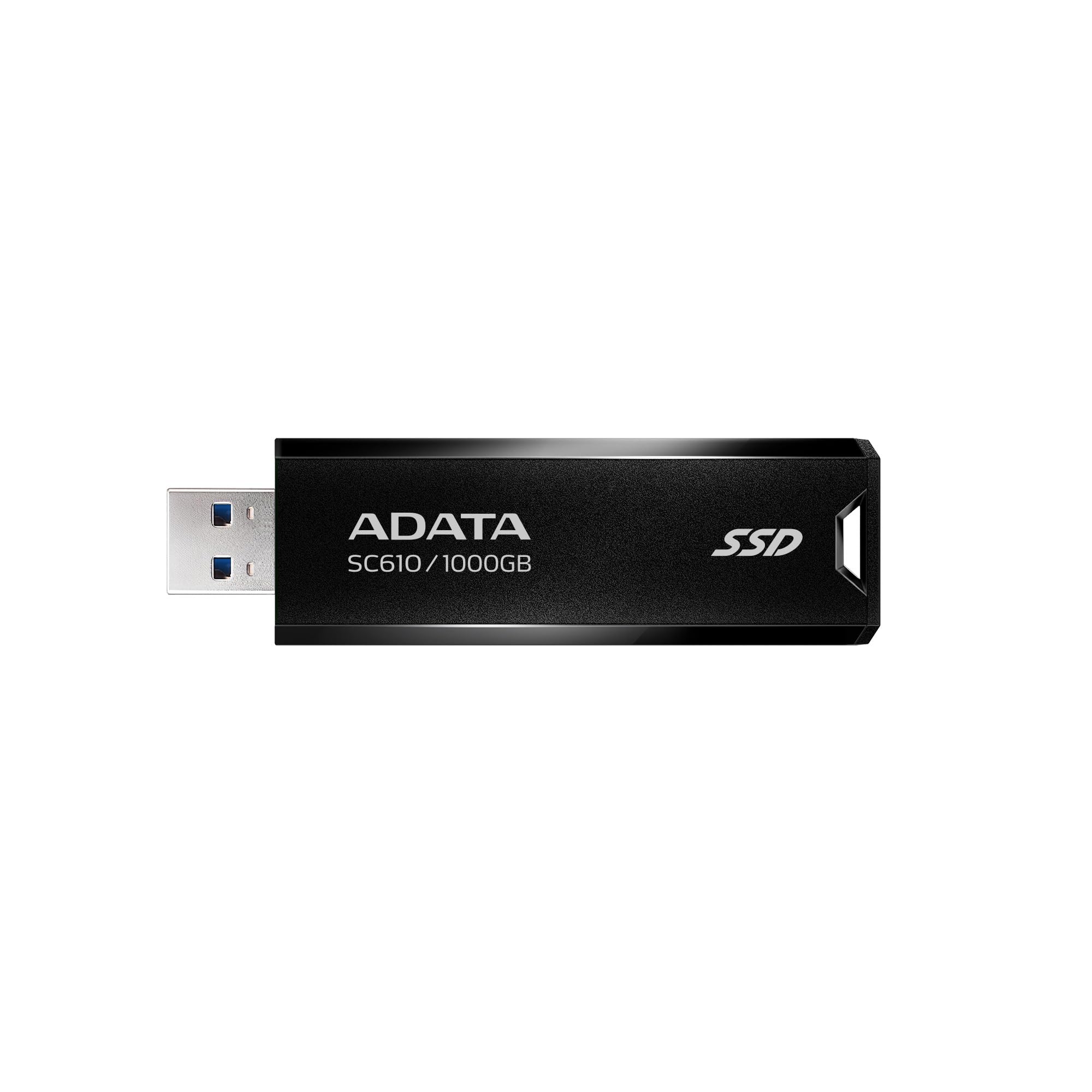 Amazon | 【エイデータ】 外付けSSD 1TB ポータブル SC610 USB3.2 Gen2