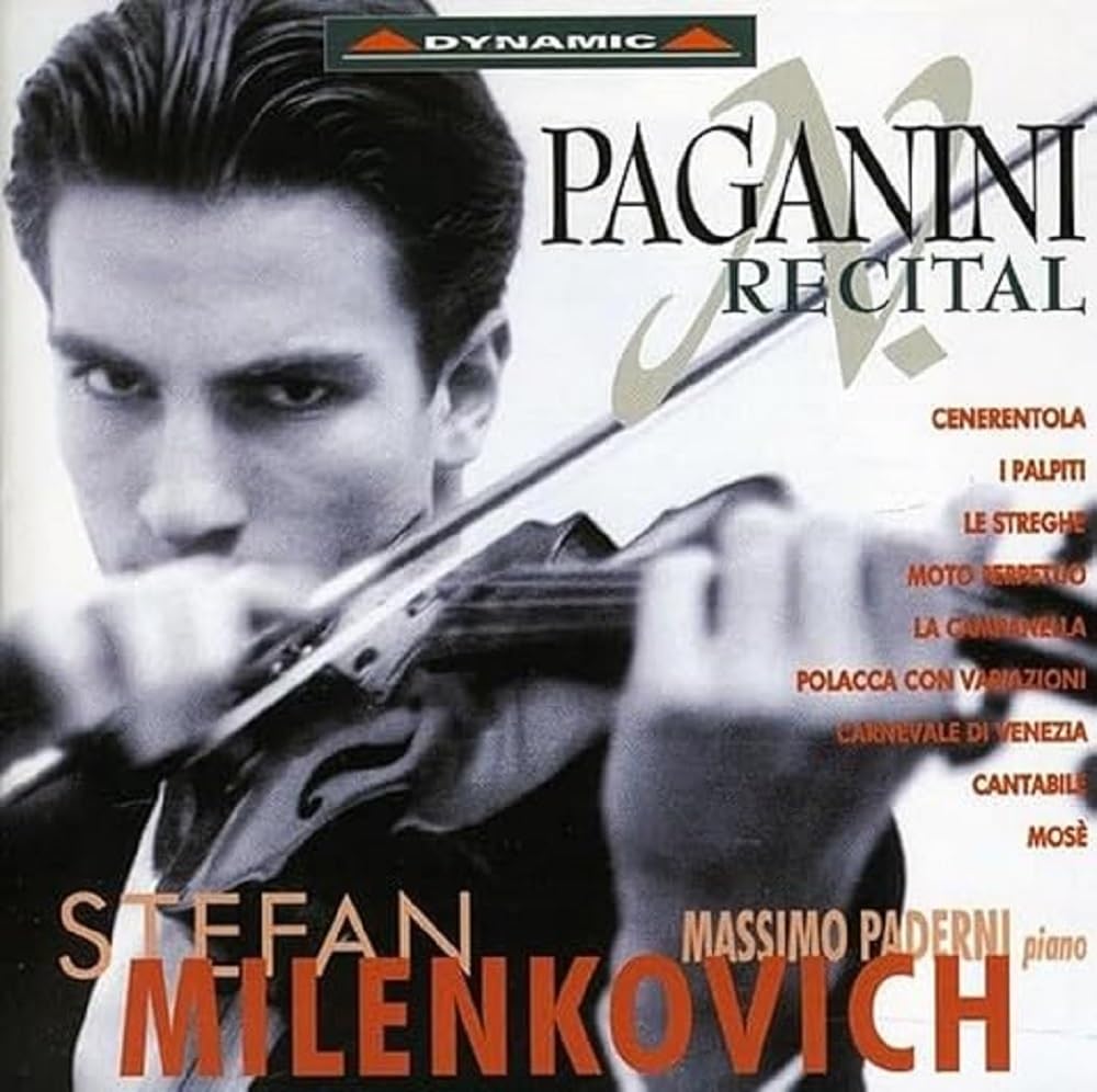 Paganini Recital: Milenkovich [Audio CD] PAGANINI,NICOLÒ