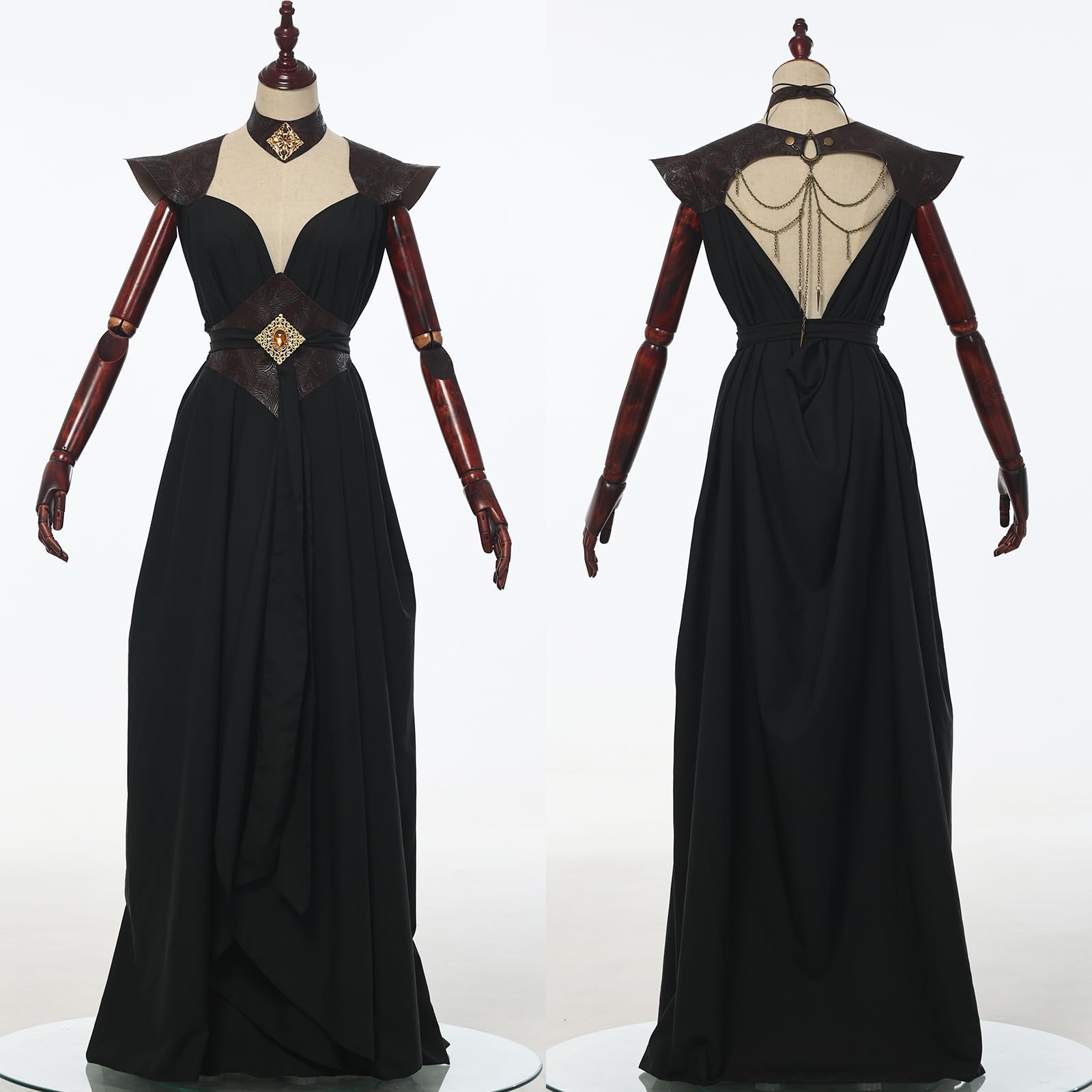 Mittelalterlicher Elfenumhang für Damen, volle Länge, Feen-Umhang, schulterfrei, Capelet, Renaissance-Cosplay-Kostüm