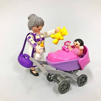 【プレイモービル】ギリシャ限定9413・9414おばあちゃんと孫おじいちゃんと孫 プレイモービル】ギリシャ限定9413・9414おばあちゃんと孫