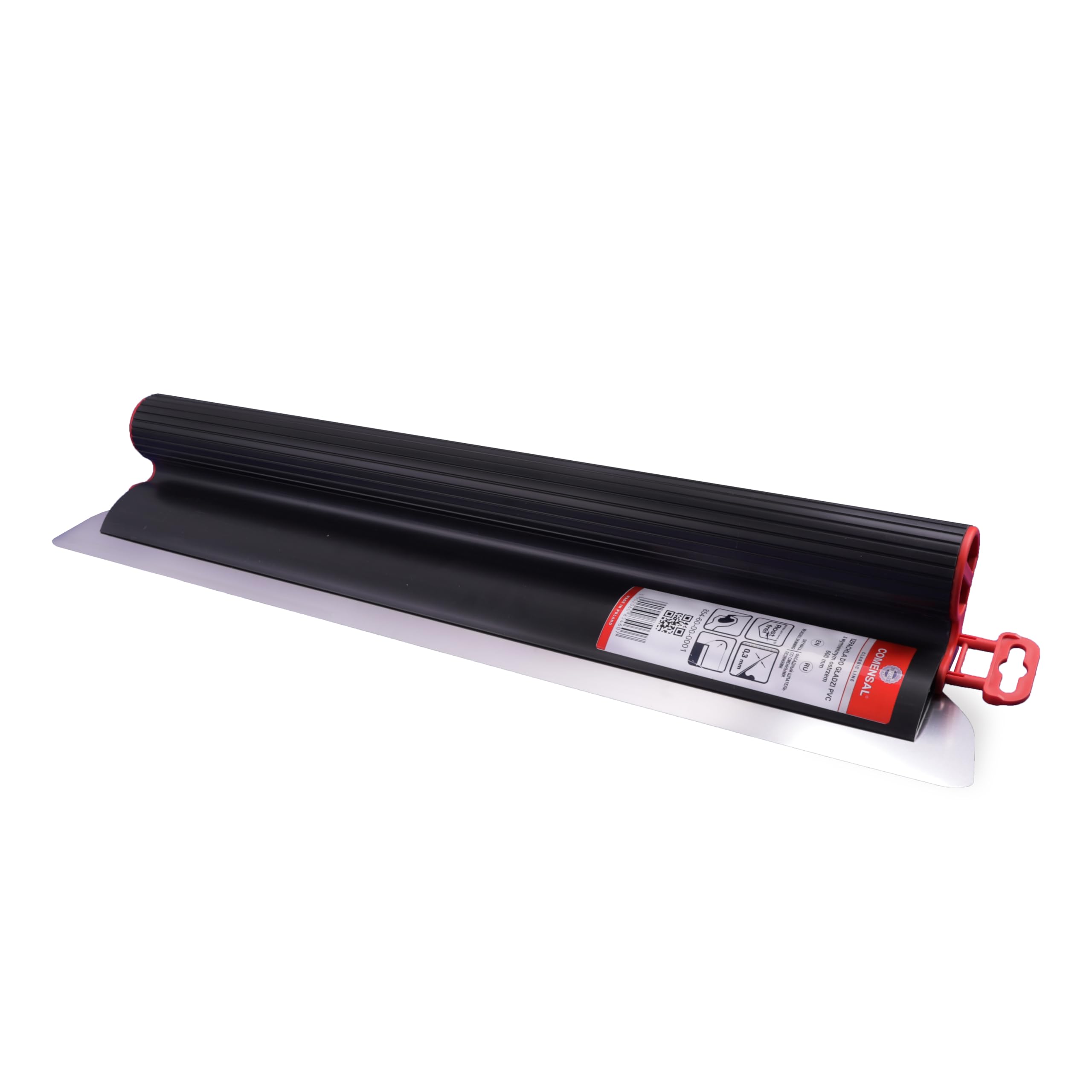 COMENSAL Set di spatole professionali da 600 mm, in acciaio inox, con asta telescopica e adattatore, qualità premium, manico ergonomico