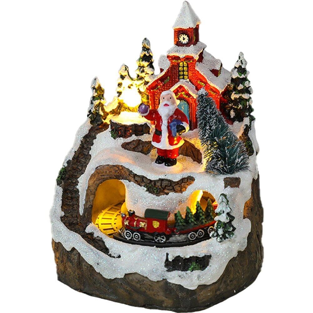 Ornement de Noël animé et lumineux, le cadeau idéal pour décorer la maison
