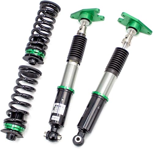 Miniatura 4 de Rev9 R9-HS2-077_1 compatible con BMW Serie 3 RWD (F30) 2012-18 Hyper-Street II Kit de coilover con ajuste de fuerza de amortiguación de 32 vías,