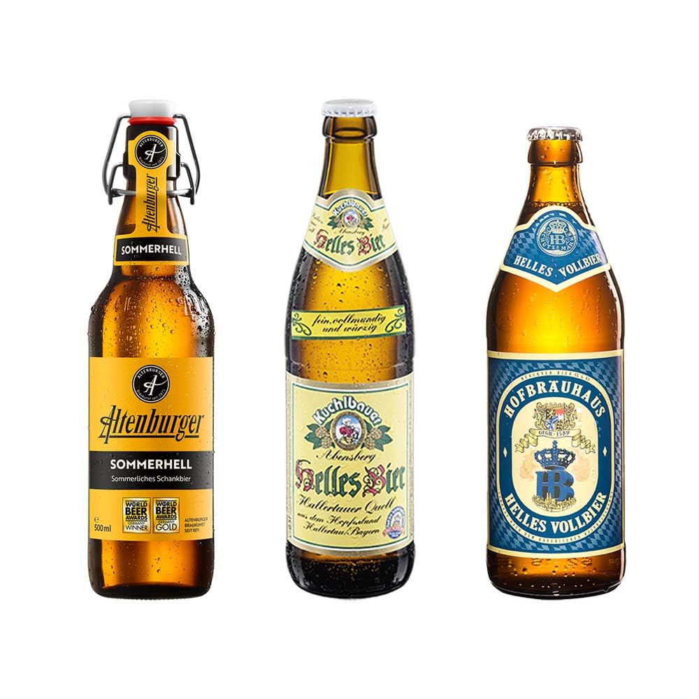 12er Deutschland Bierpaket - Regionale Bierspezialitäten aus ganz Deutschland - Geschenkidee für Bierliebhaber