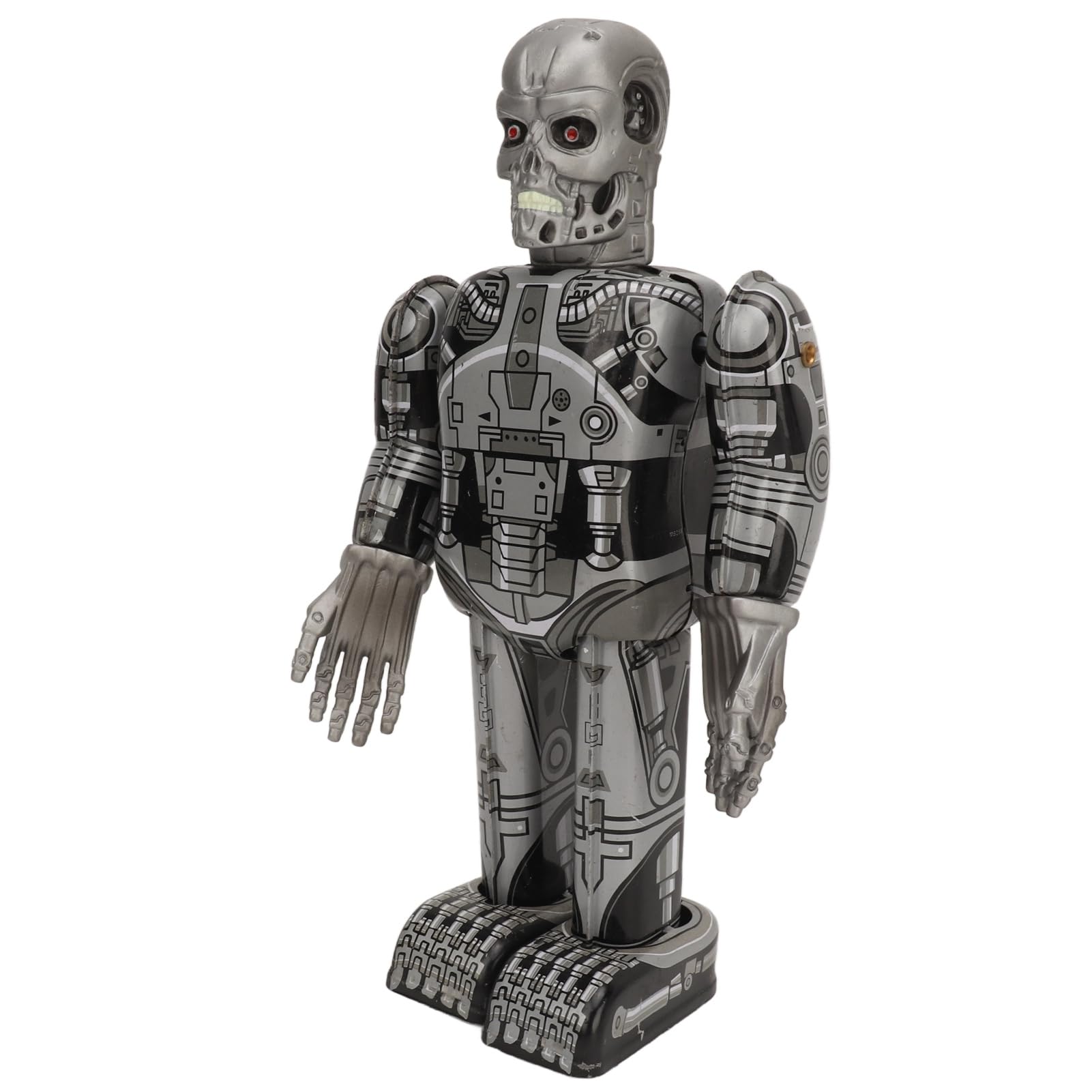 MS288 Giocattolo da Collezione per Adulti Robot retrò Giocattolo di Latta in Metallo con meccanismo a orologeria retrò