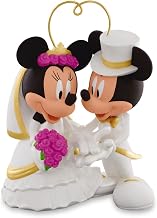 Hallmark I Do Times Two Mickey Mouse and Minnie Mouse Disney Wedding 2016 Keepsake Ornament