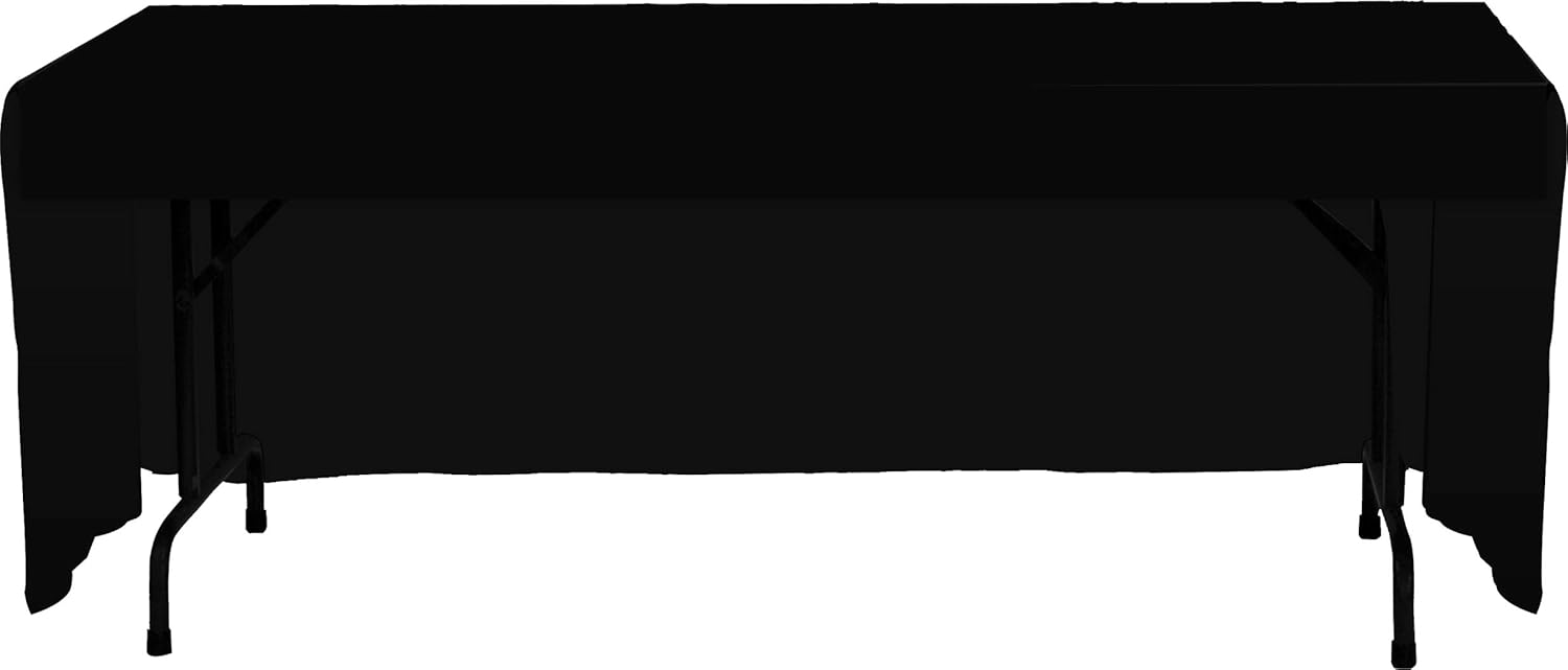 Personalized Add Your Own Logo Custom Tablecloth 6' Burgundy Table Cover - Table Throw