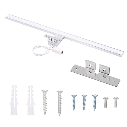 8W Modern Bathroom Light LED Wall-Mount IP44 Mirror Light Makeup Wall Lamp Vanity Lighting Fixtures Mirror Lamp White Light-Layfoo