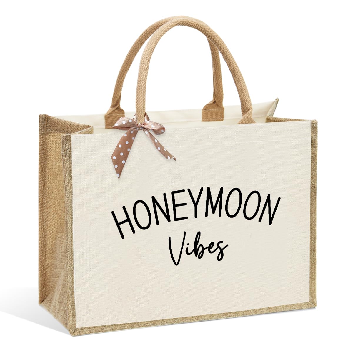 KongMoTree Bride Bag, Bride Gifts, Bridal Shower Gifts, Canvas Tote Bag, Wedding Honeymoon Gift Reusable Shoulder Bags