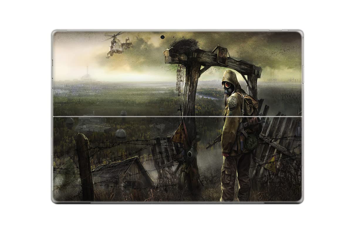 GADGETS WRAP Printed Vinyl Top Only Skin Sticker Decal for Microsoft Surface Pro 3 - S.T.A.L.K.E.R.