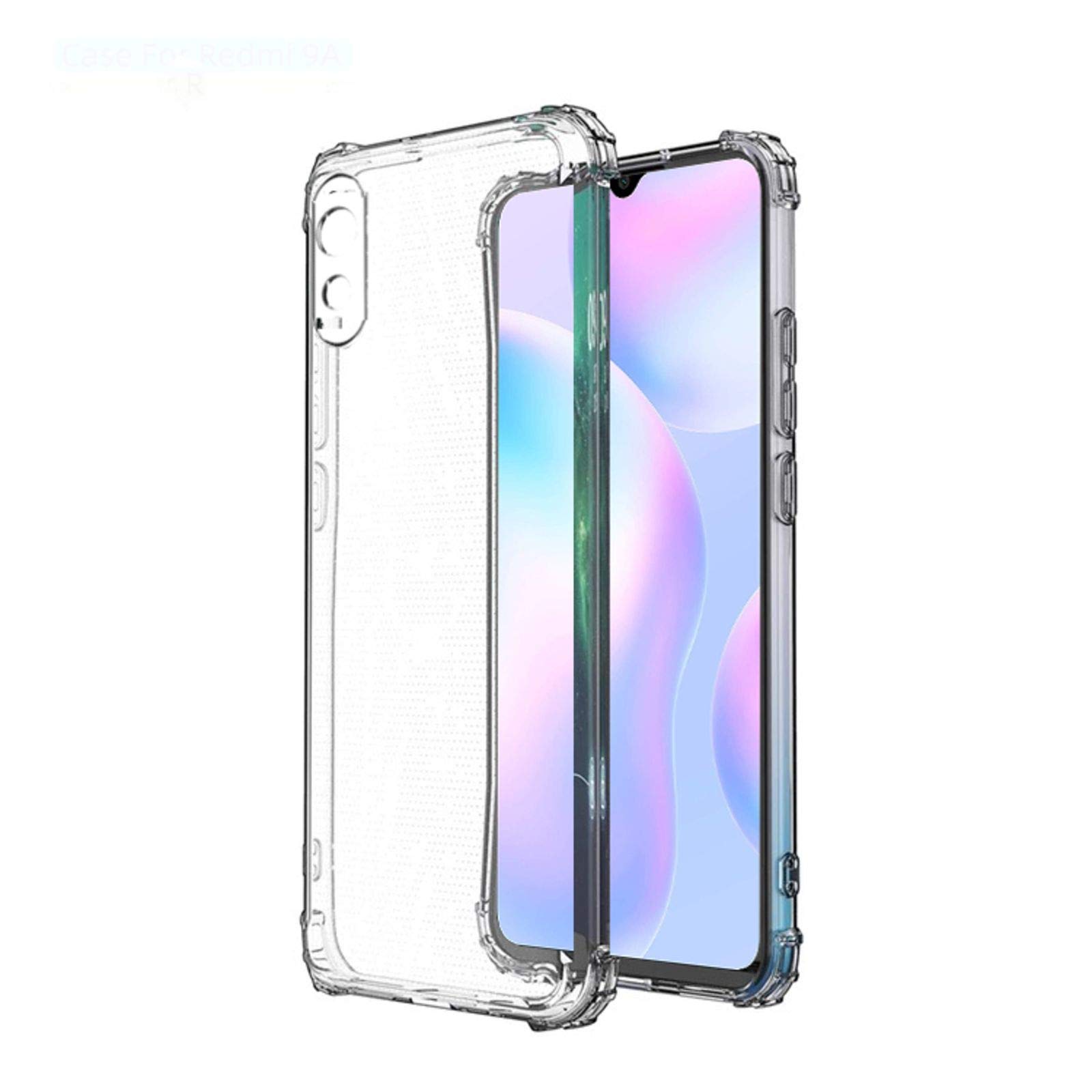 Amazon Brand - Solimo Polycarbonate Back Cover for Redmi 9A (Black) (B07H96MXHQ) Amazon Price History, Amazon Price Tracker
