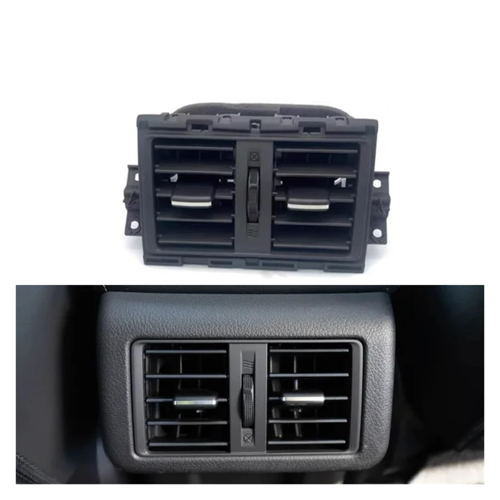 8030A391 Car Rear Air Outlet Console Air Vent Air Conditioner Outlet AC Vent Compatible for Outlander Front Left