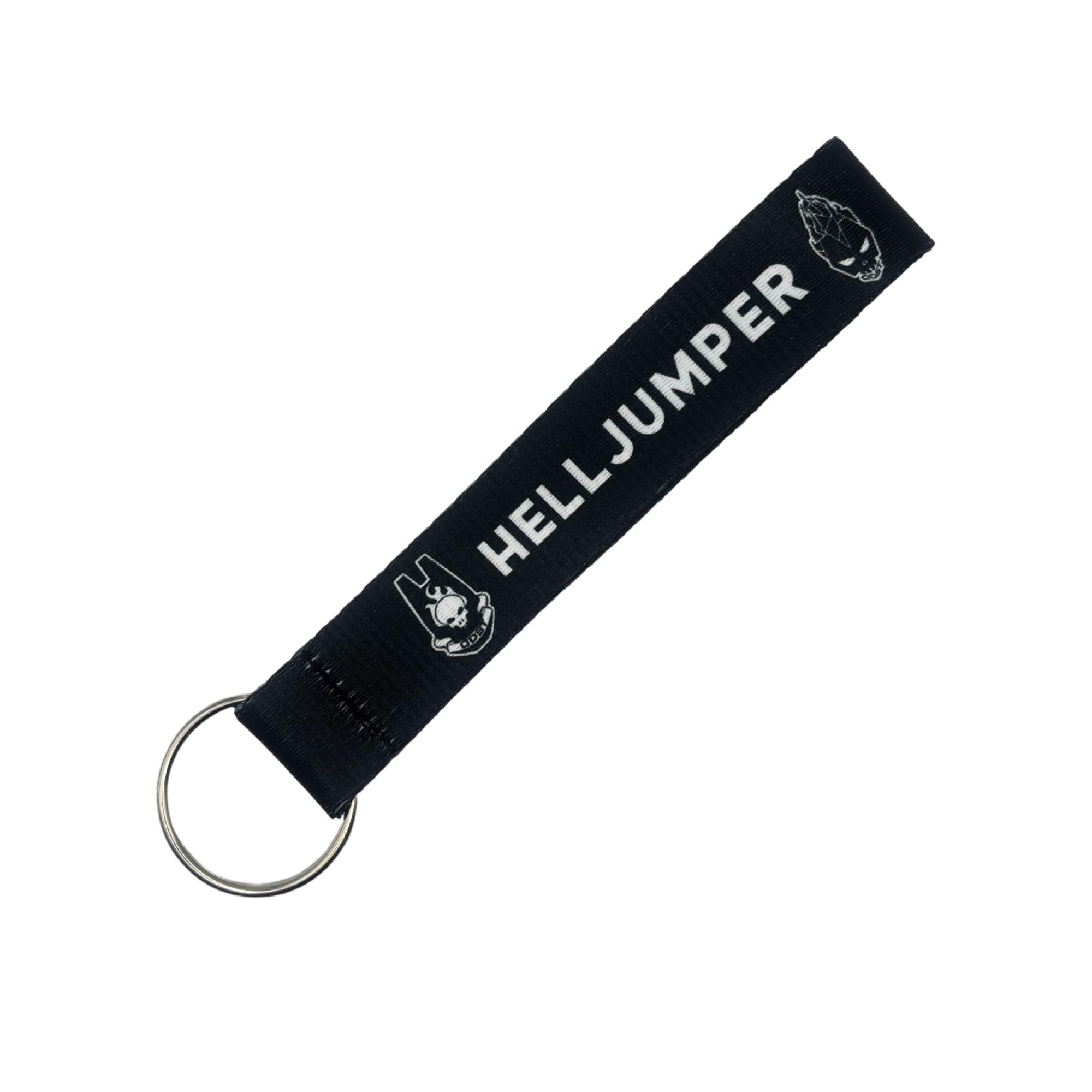 Hell Jumper 5.5x1.0 Inch Keychains Premium Quality Key Tag for Motorcycle, Car, Scooter, ATV, UTV