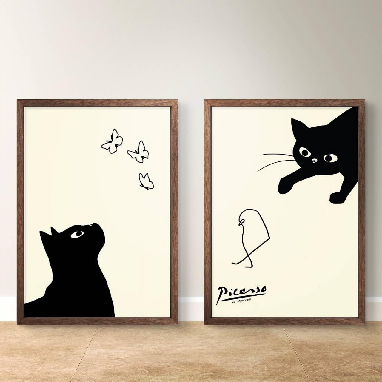 ピカソ 額入り 絵 絵画 2組セット売り