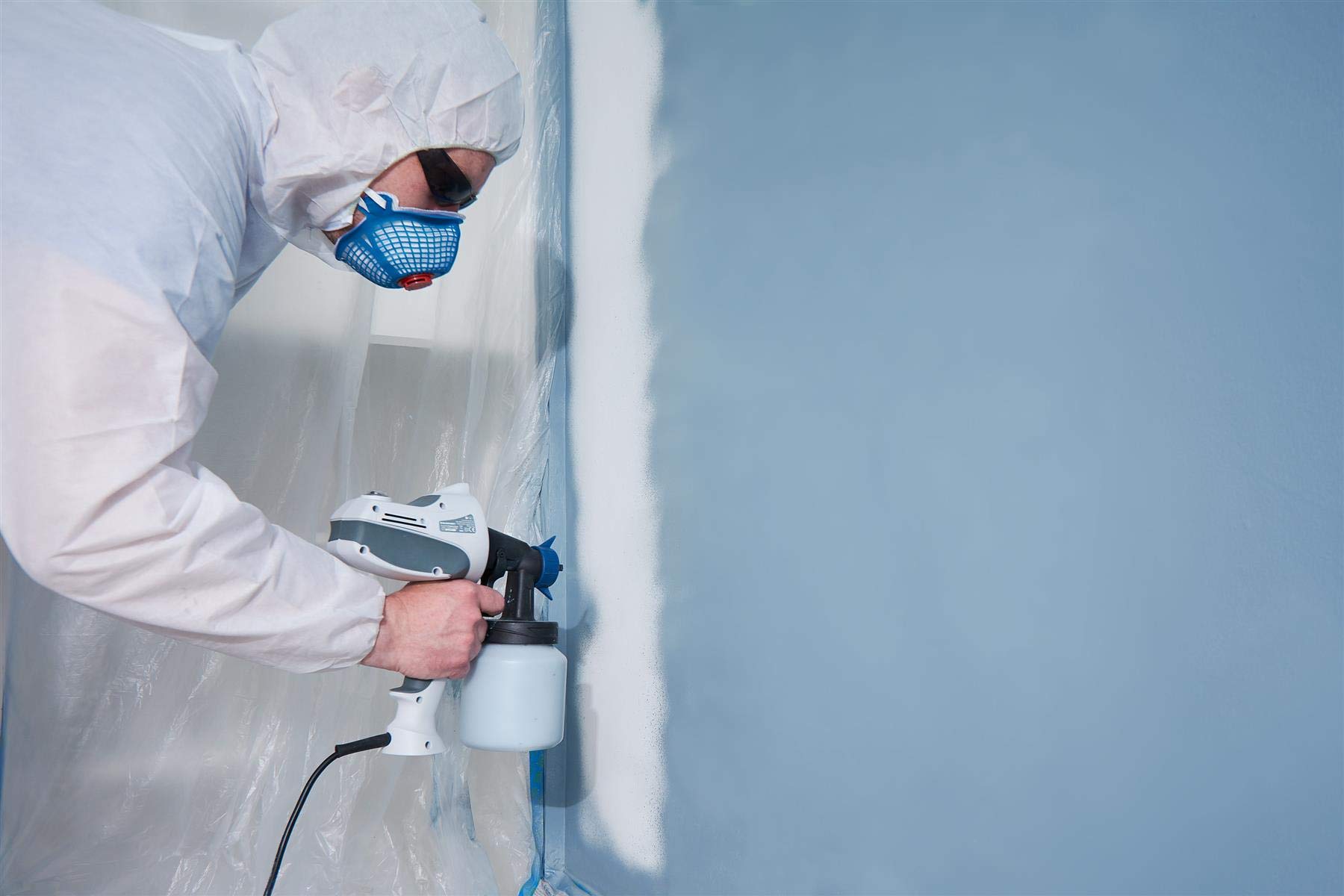 Blaupunkt PG3000 Spray Gun Electric Paint, Powerful Electric Motor