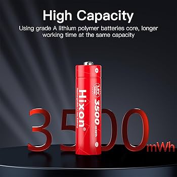 Amazon.com: Hixon 1.5V Rechargeable Lithium AA Batteries