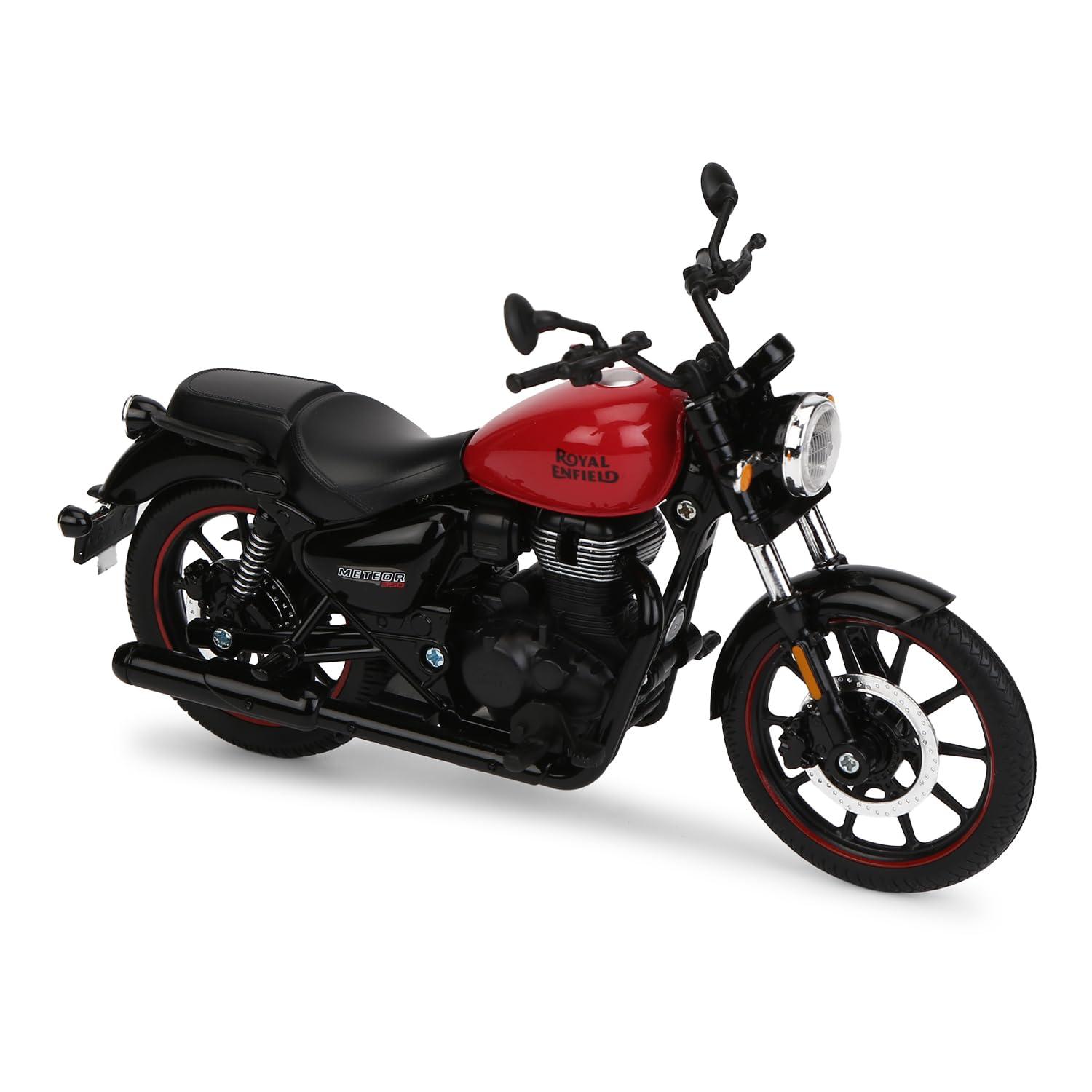 Royal Enfield Scale Model Meteor 350 Fireball Red