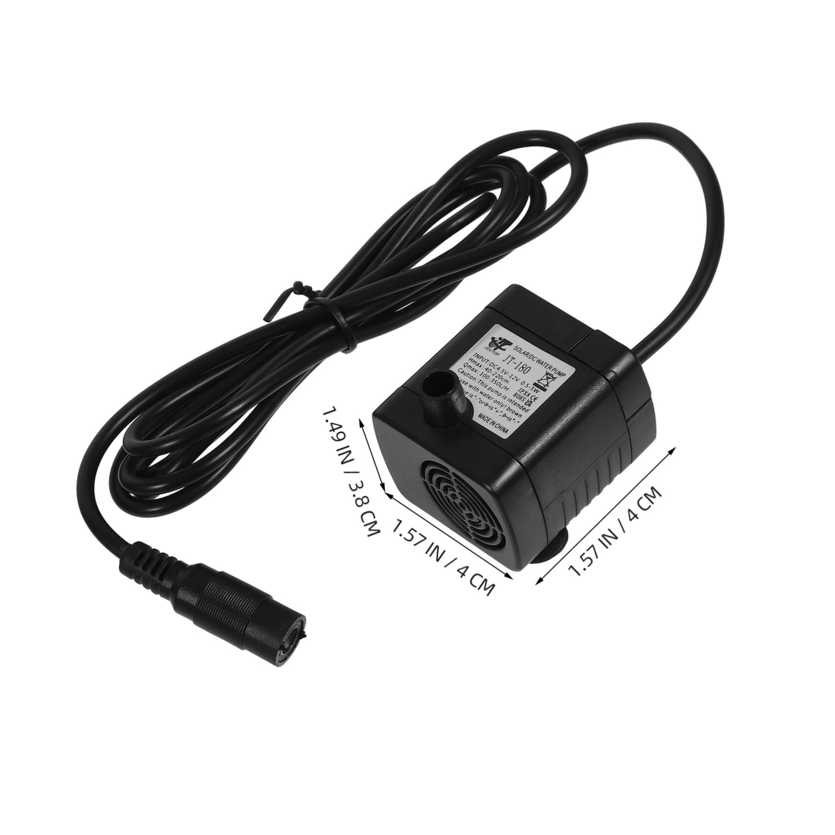 NAMOARLY Stable Mini Submersible Pump Motor 12v Pet Water Dispenser Pump for Cat Fountain