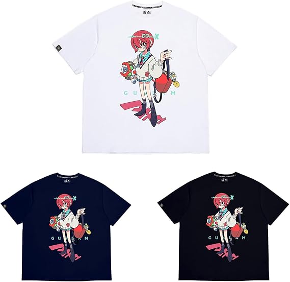 機動戦士Gundam GQuuuuuuX 公式Tシャツ 機動戦士Gundam GQuuuuuuX 劇場版キービジュアル フルカラーT