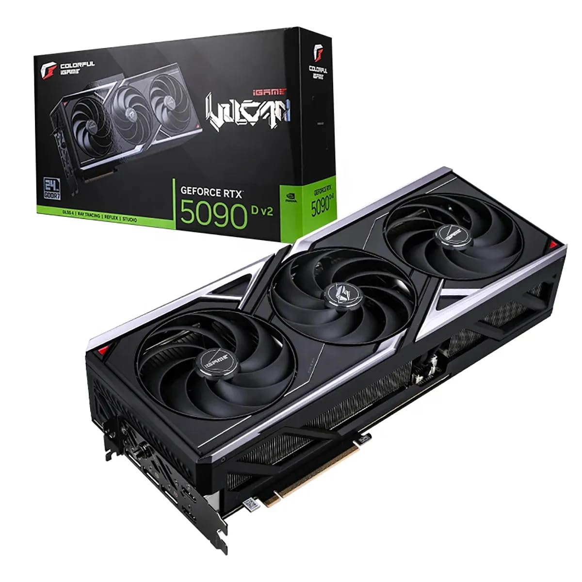 Colorful iGame RTX 5090 D v2 Vulcan OC 24GB PCIE 5.0 GPU RTX 5090
