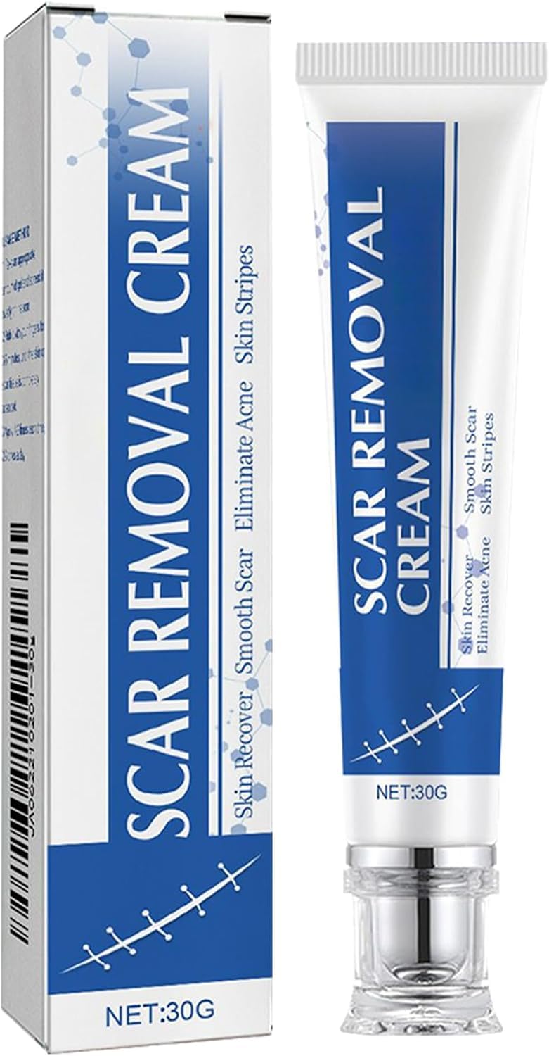 Crema per cicatrici, unguento per la rimozione delle smagliature, ammorbidisce la pelle ruvida, schiarisce ustioni e cicatrici post-operatorie, per la routine quotidiana di ginocchia, ustioni