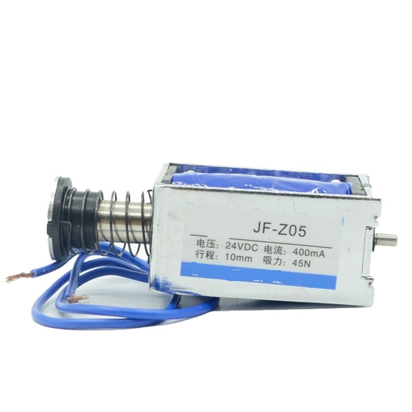 Électroaimant solénoïde JF-Z05 DC 24V 45N à cadre ouvert